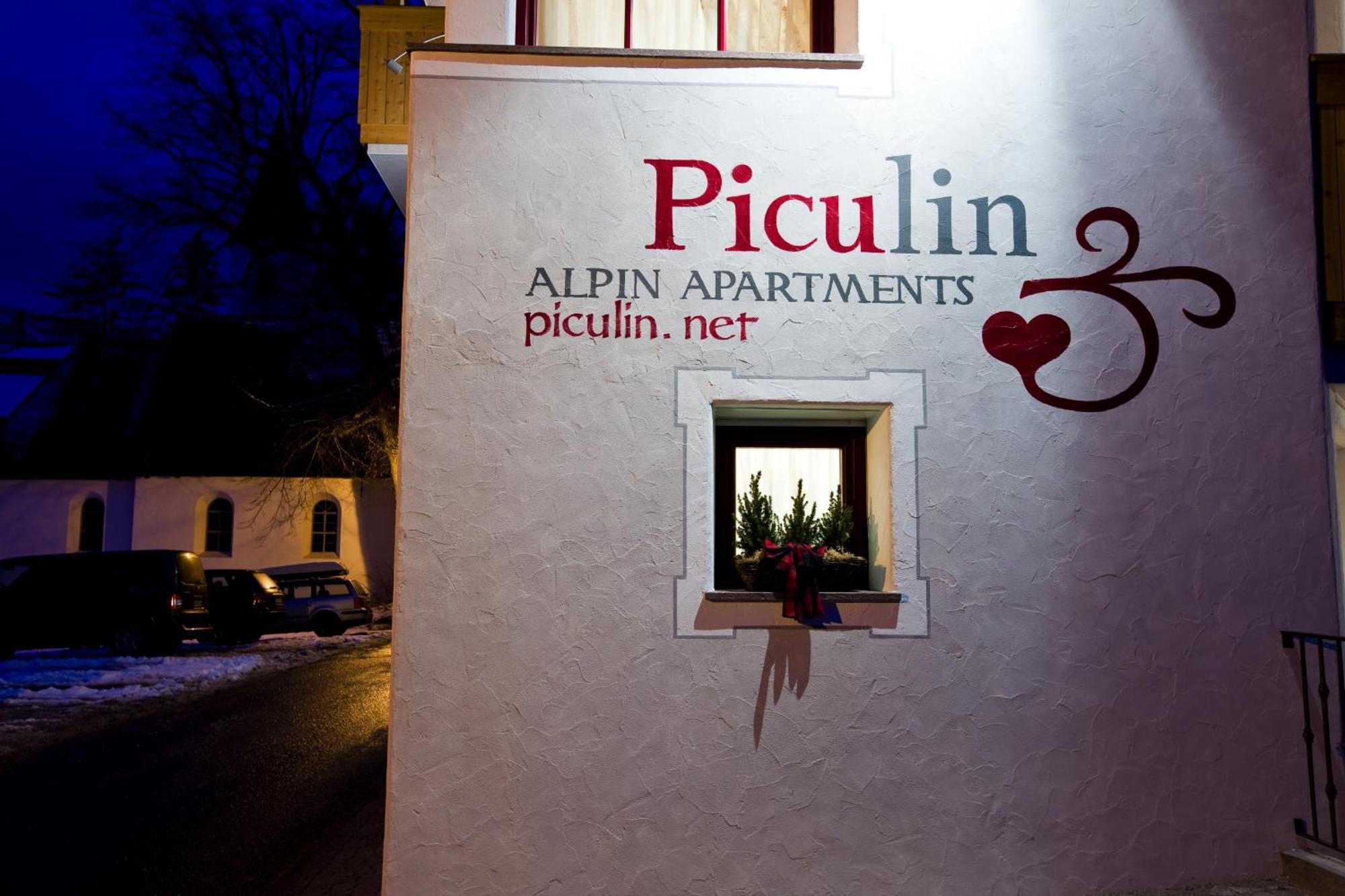 Piculin Alpin Apartments San Martino in Badia Exteriör bild