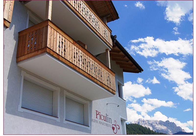 Piculin Alpin Apartments San Martino in Badia Exteriör bild