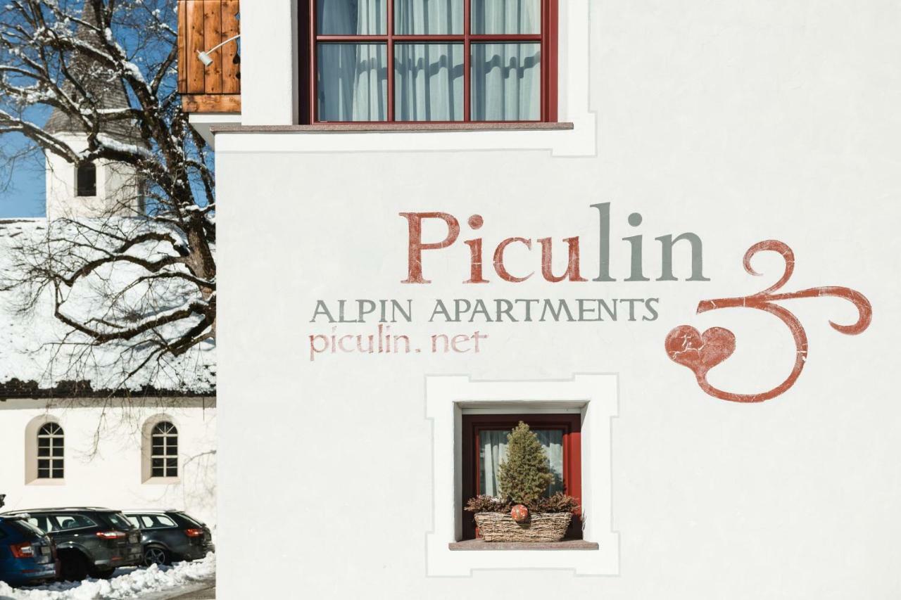 Piculin Alpin Apartments San Martino in Badia Exteriör bild