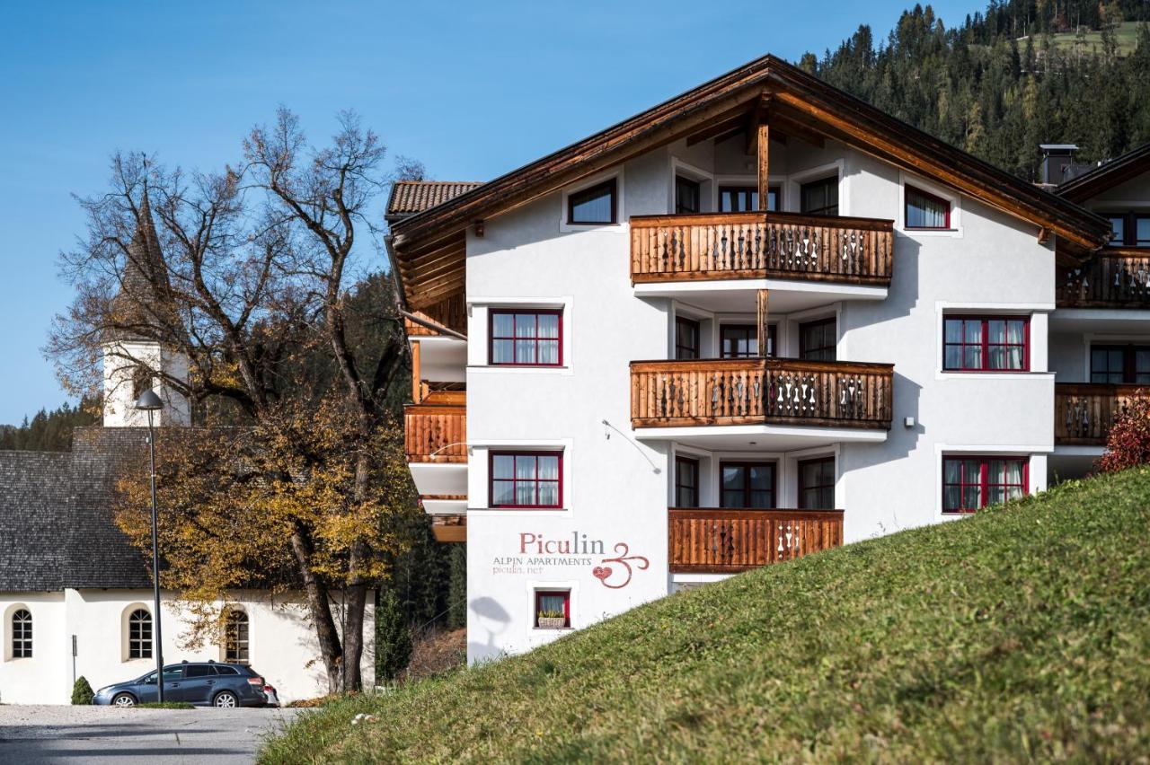 Piculin Alpin Apartments San Martino in Badia Exteriör bild